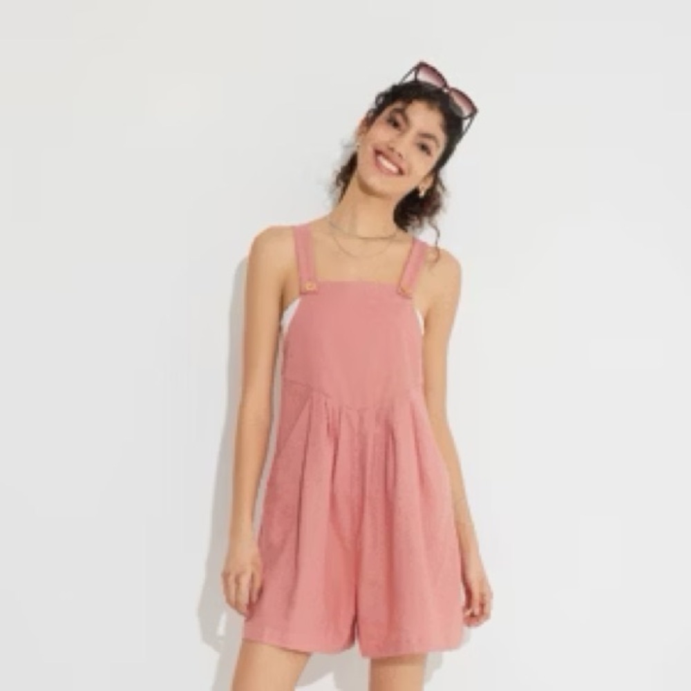 Wild Fable Pink Romper L
